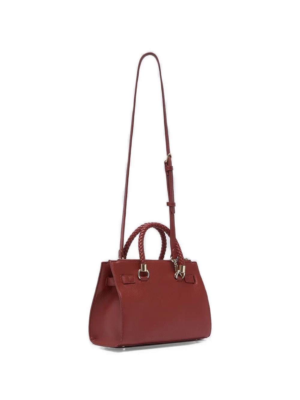 LIU JO Kleine tas met logobedel Rood
