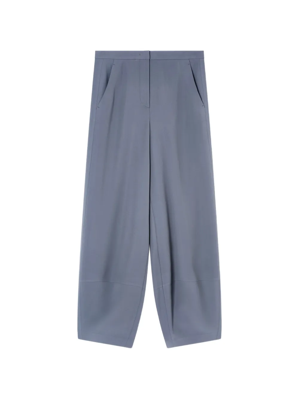 Giorgio Armani pleated wide-leg trousers - Grigio
