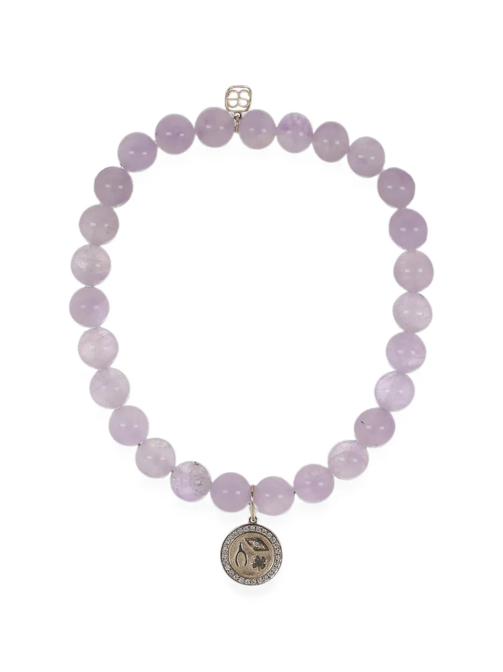 Sydney Evan Lucky Protection amethyst bracelet - Viola