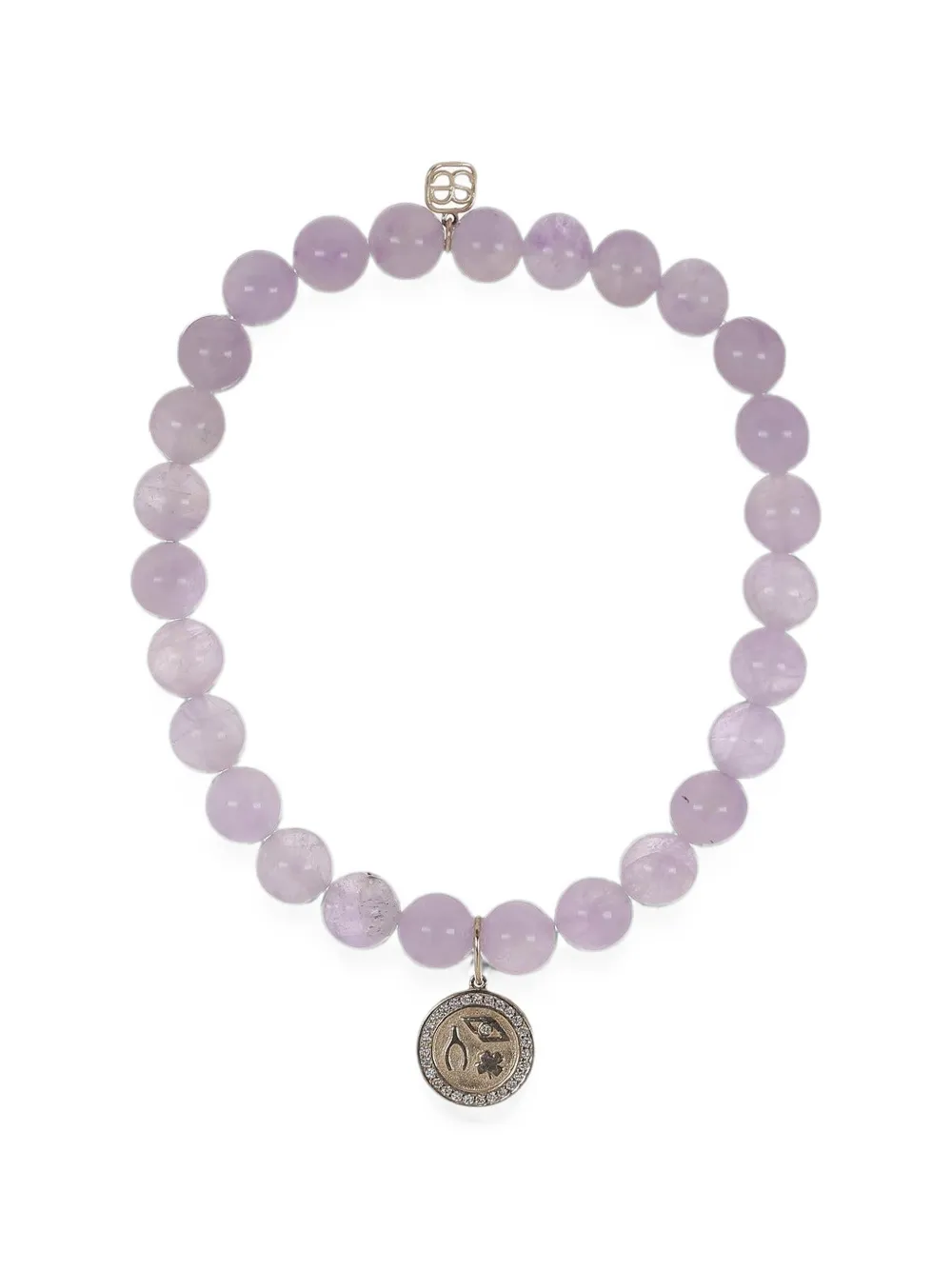 Sydney Evan Lucky Protection amethyst bracelet - Viola