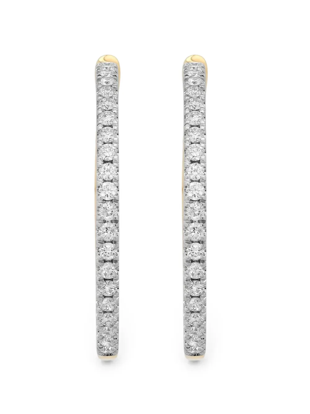 Sara Weinstock Eternity Creolen mit Diamanten - Gold