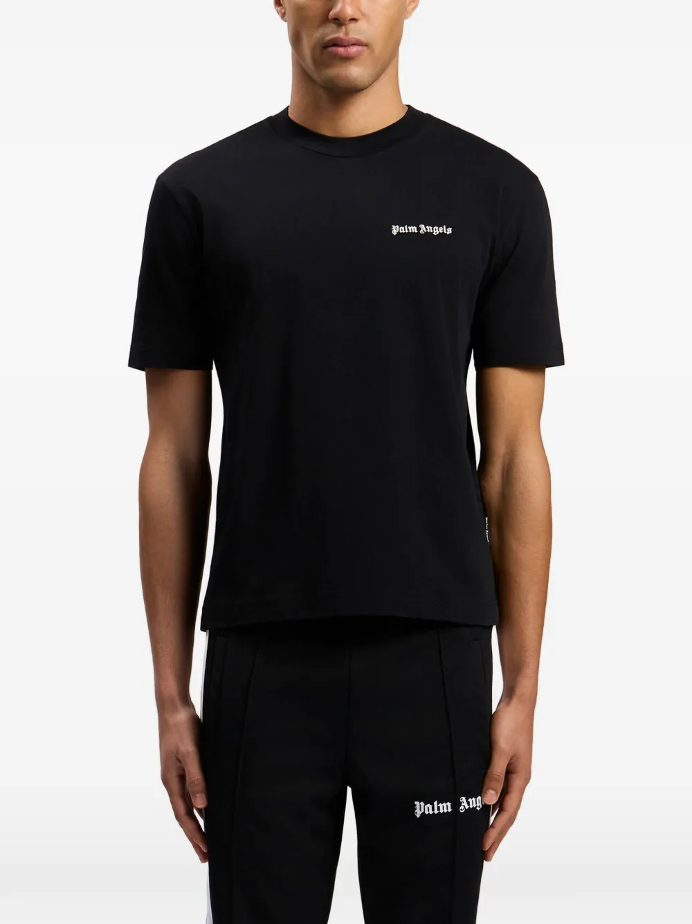 Palm Angels Classic Logo T-shirt Zwart