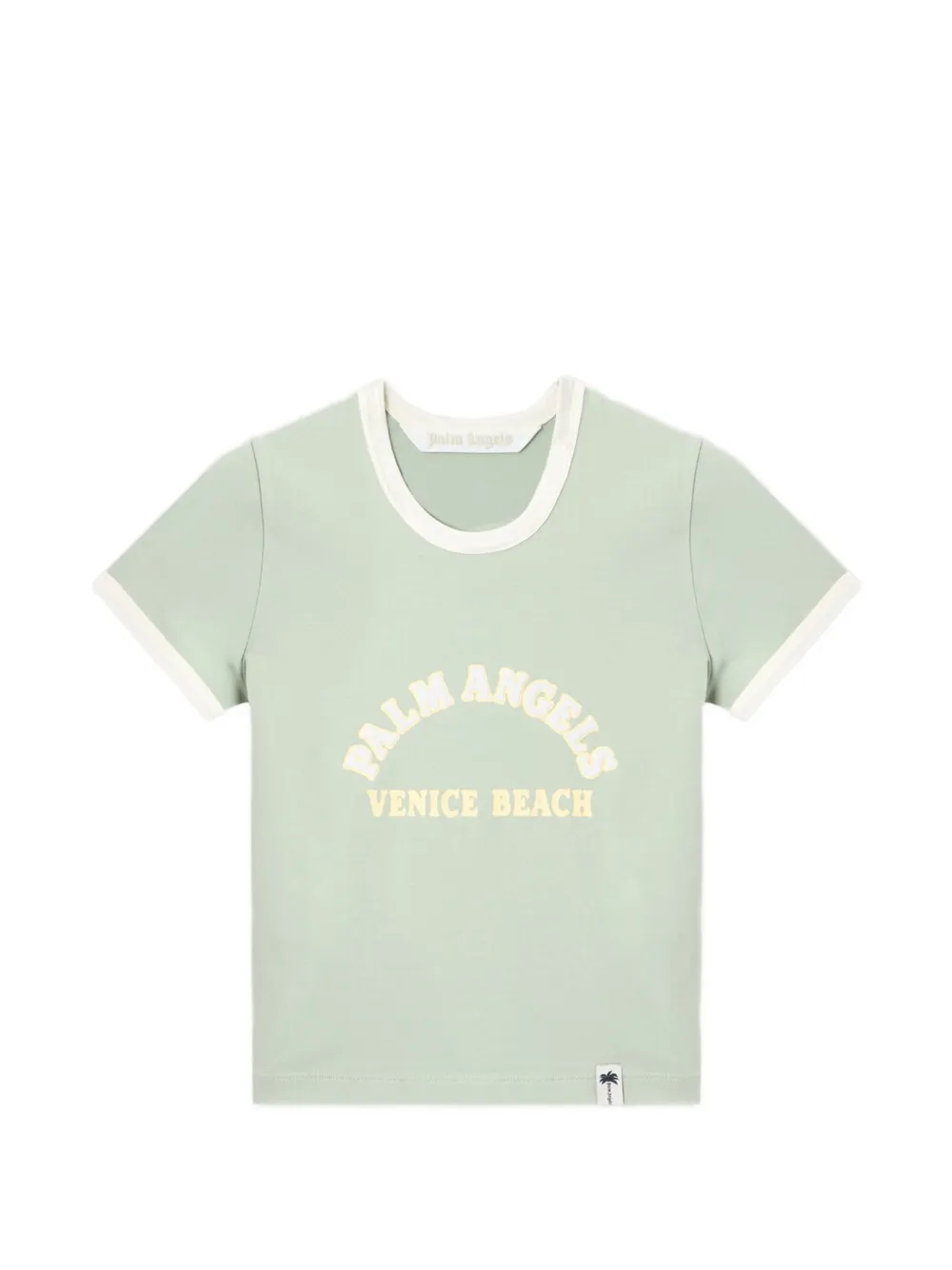 Palm Angels Cali vibes slim T-Shirt - Verde