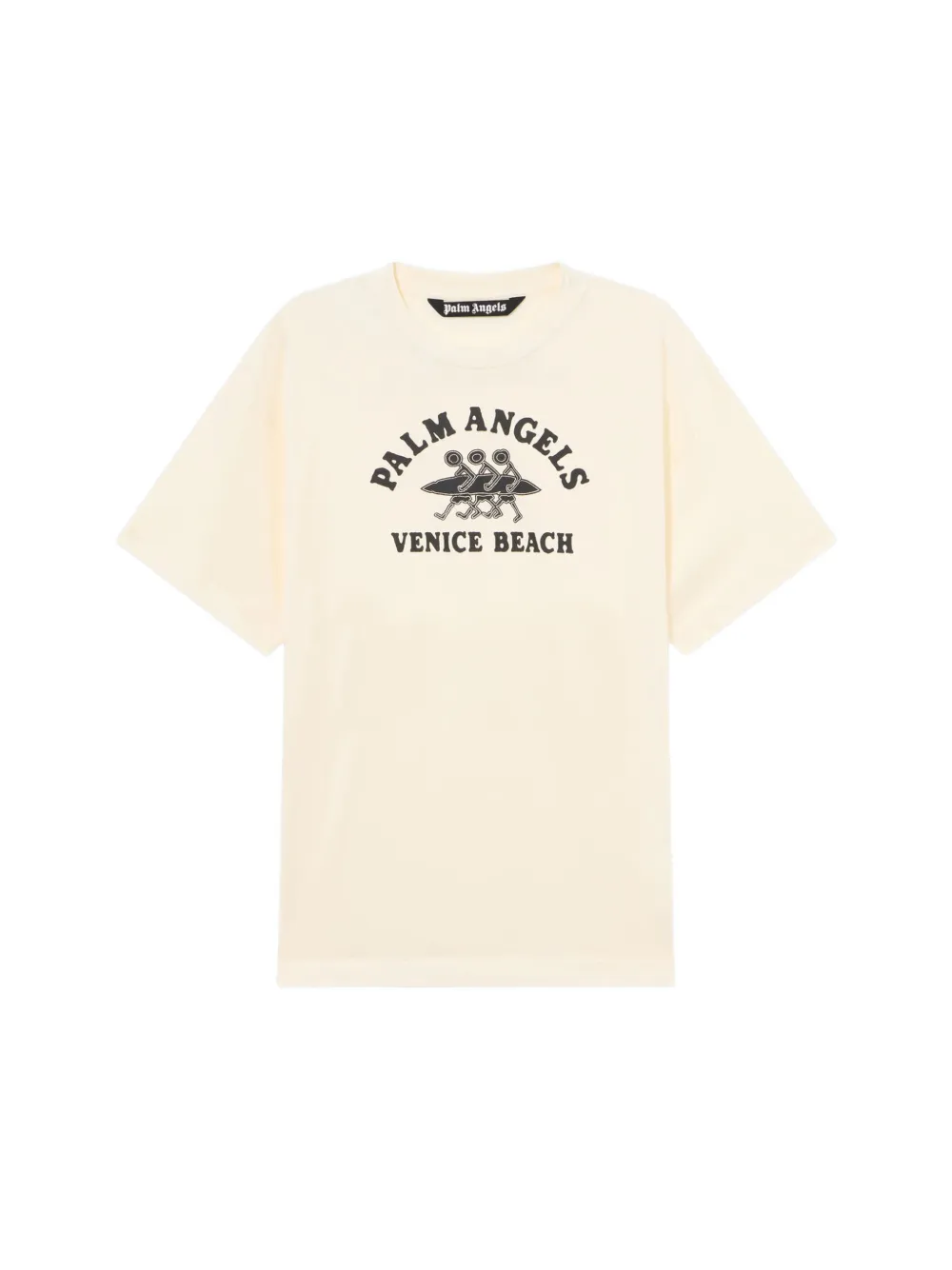 Palm Angels Surf Venice Beach T-shirt Beige