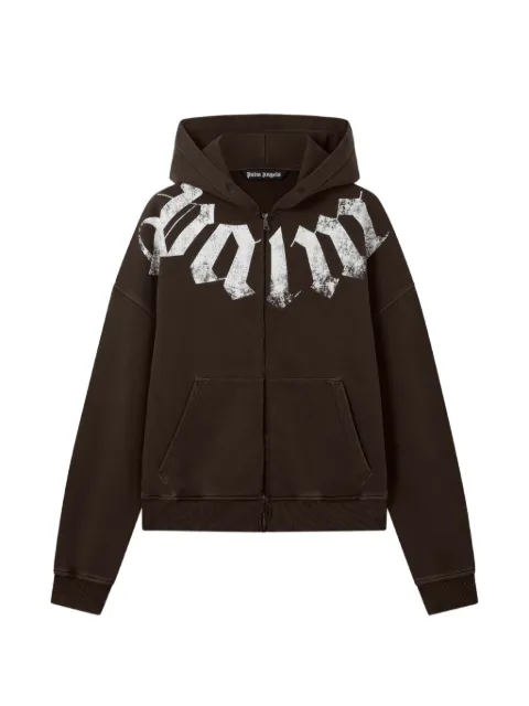 Palm Angels Moletom com capuz e logo