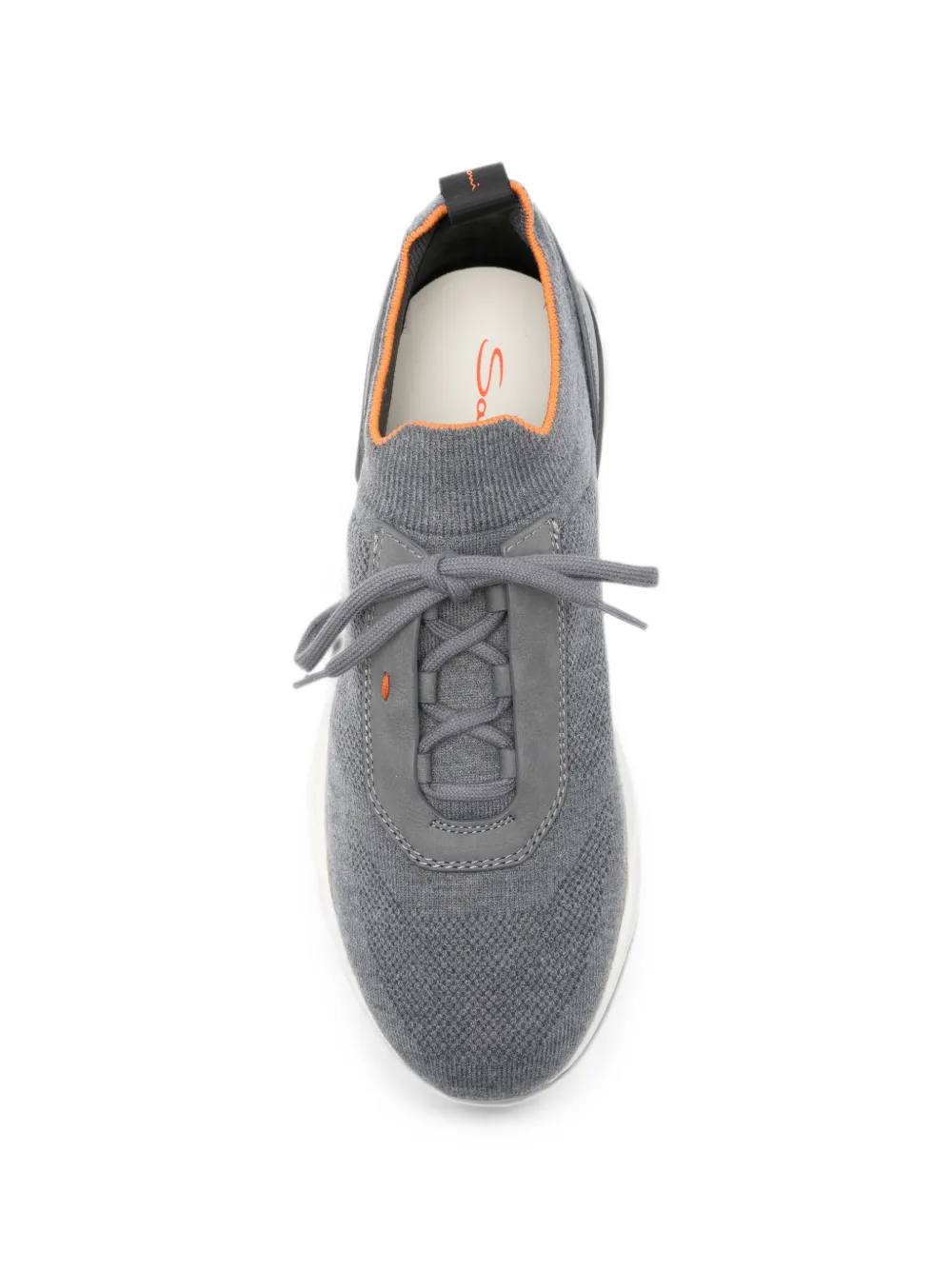 Santoni Innova panelled sneakers Grijs