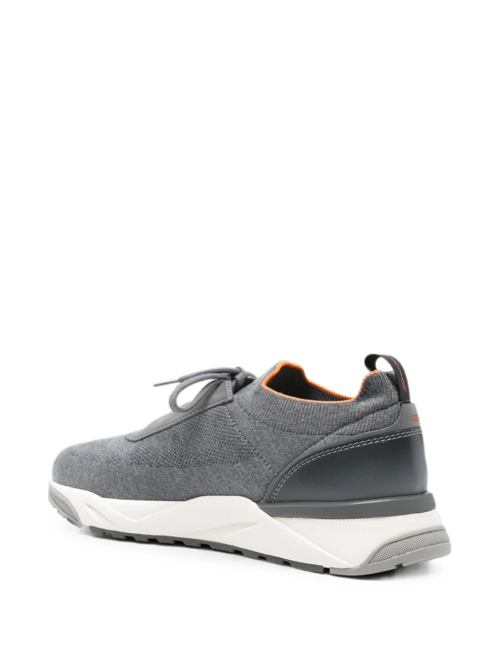 Santoni Innova panelled sneakers Grijs