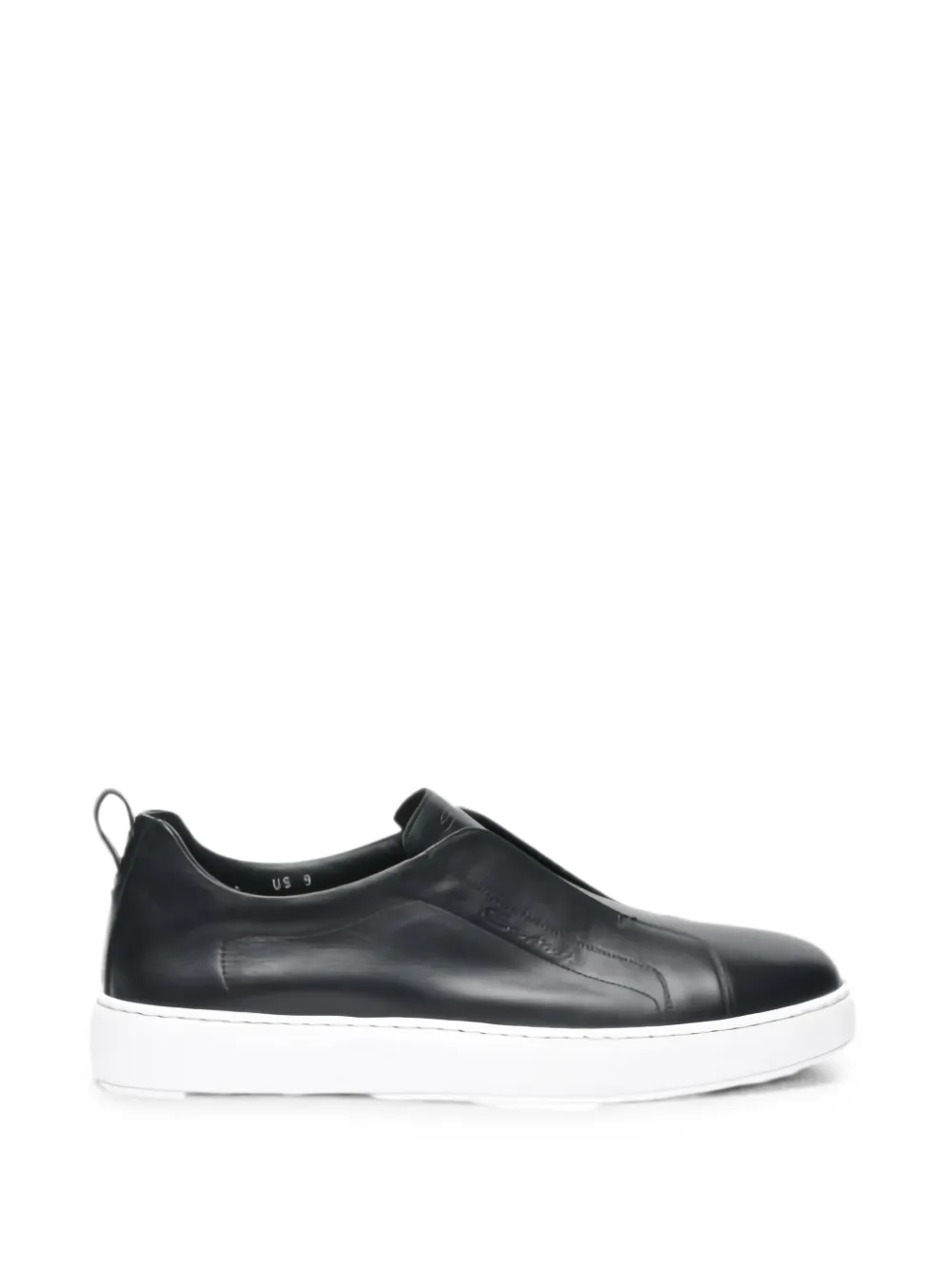 Santoni slip-on sneakers Zwart