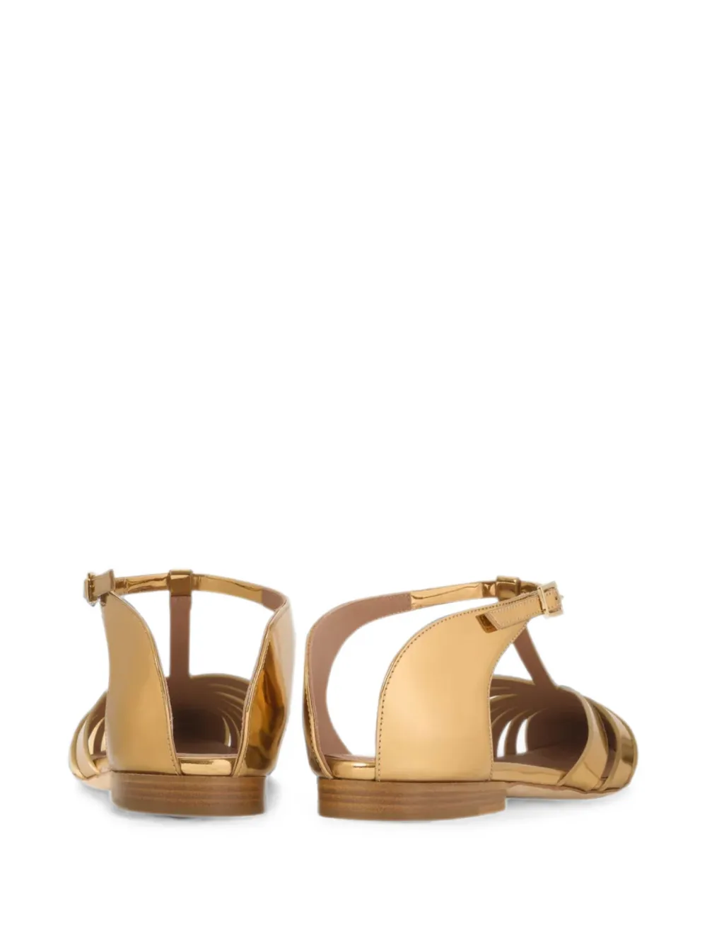 Malone Souliers Jennifer caged sandals Beige