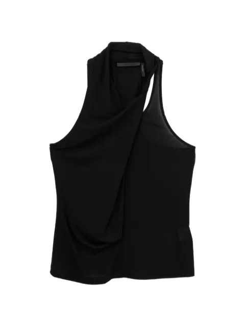 Helmut Lang draped halterneck top