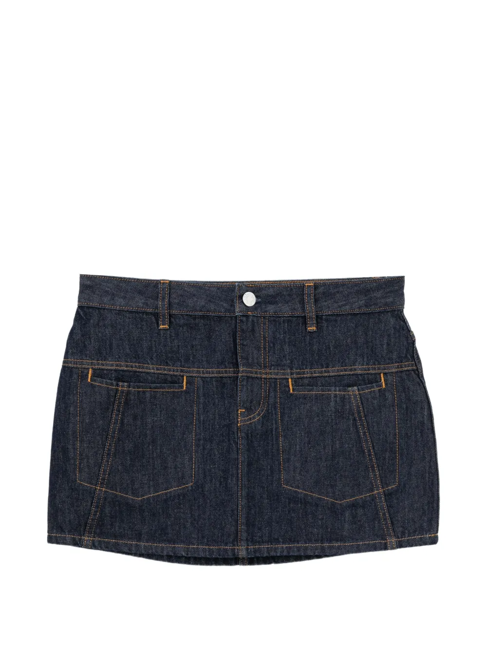 Helmut Lang Kurzer Jeansrock - Blau