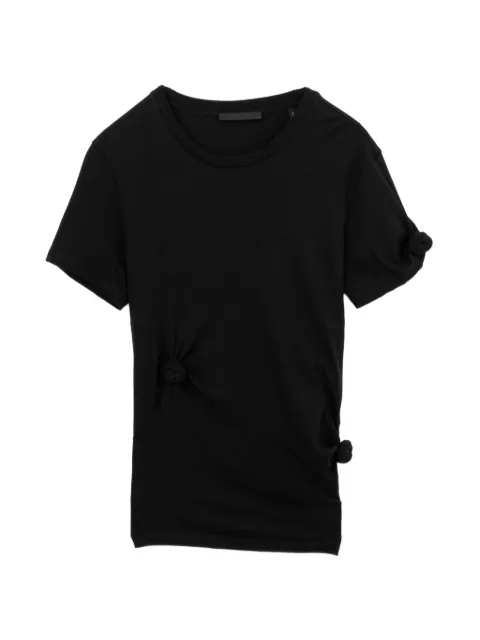 Helmut Lang knotted baby tee