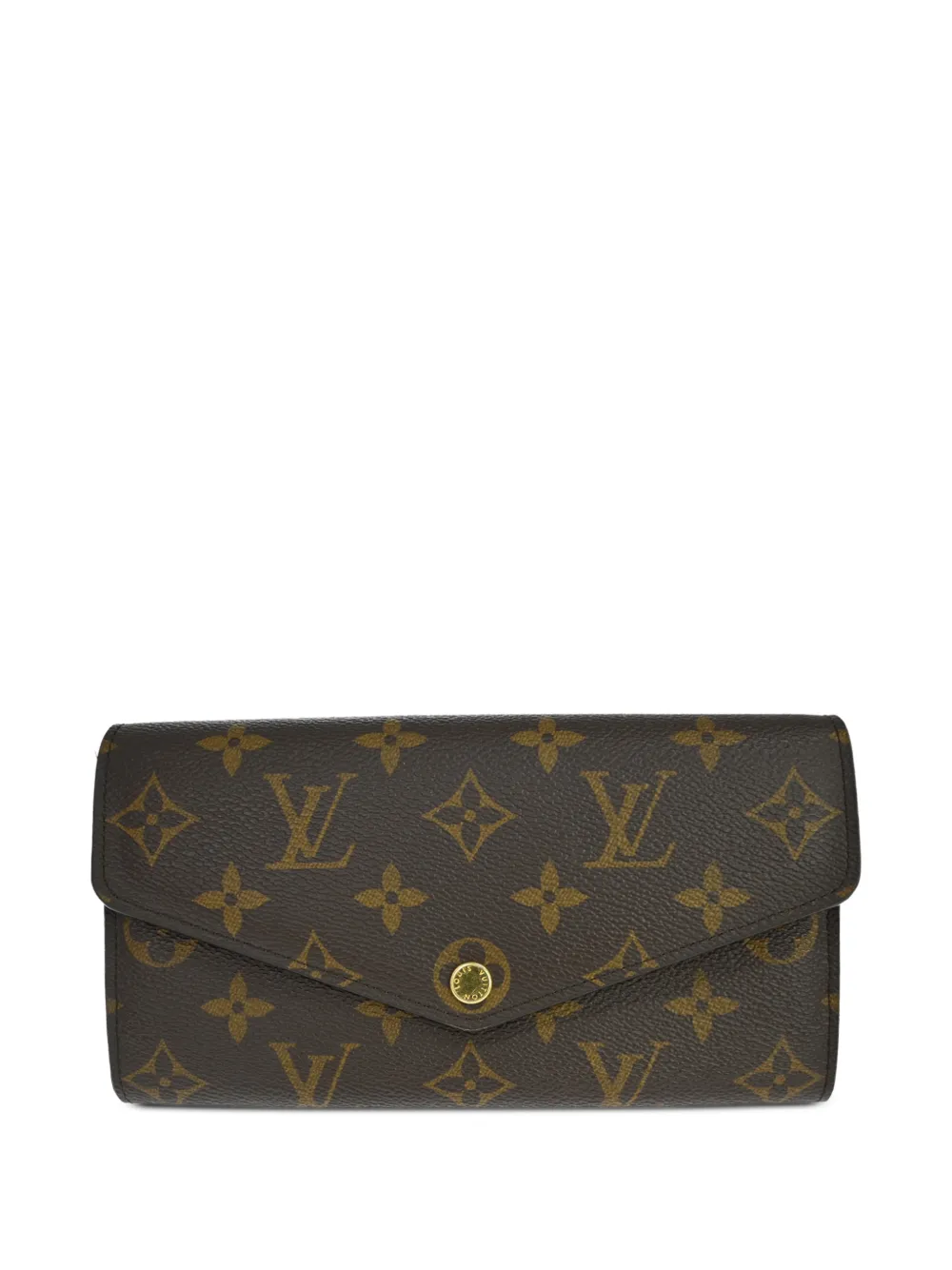 Louis Vuitton Pre-Owned 2010-2020s Monogram Portefeuille Sarah wallet - Marrone