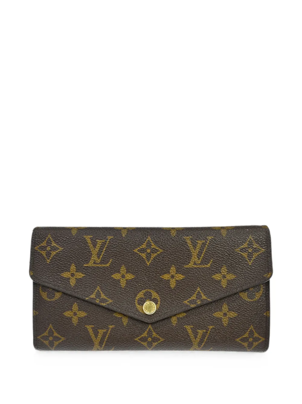 Louis Vuitton Pre-Owned 2014 Monogram Portefeuille Sarah wallet - Marrone