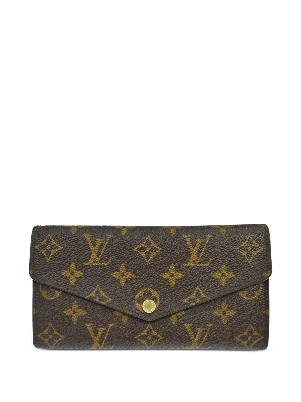 Louis Vuitton Pre-Owned 2014 Monogram Portefeuille Sarah wallet - Marrone