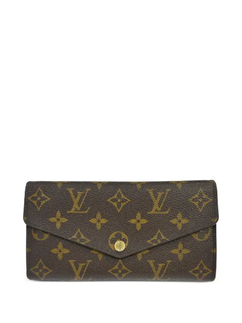 Louis Vuitton Pre-Owned cartera Monogram Portefeuille Sarah 2014