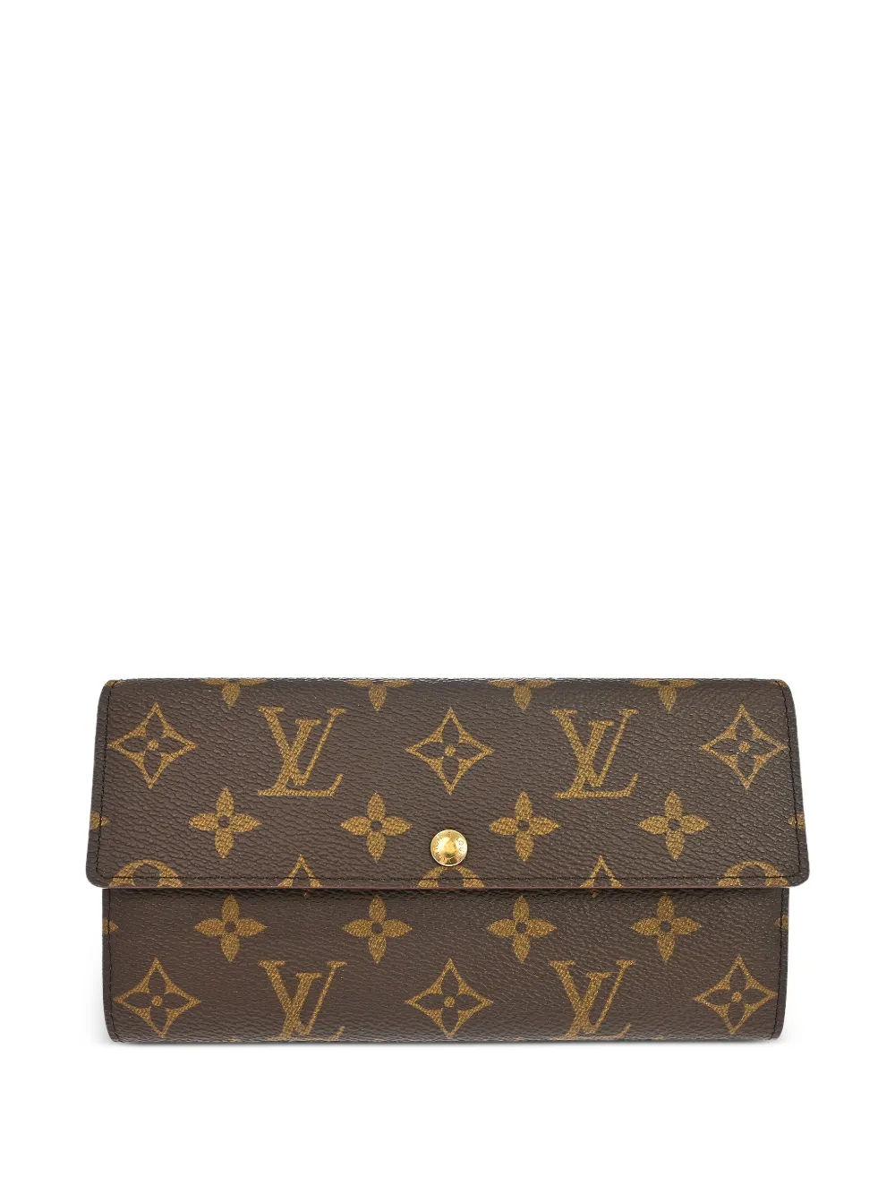 Louis Vuitton Pre-Owned 1996 Monogram Porte Monnaie Credit wallet - Braun