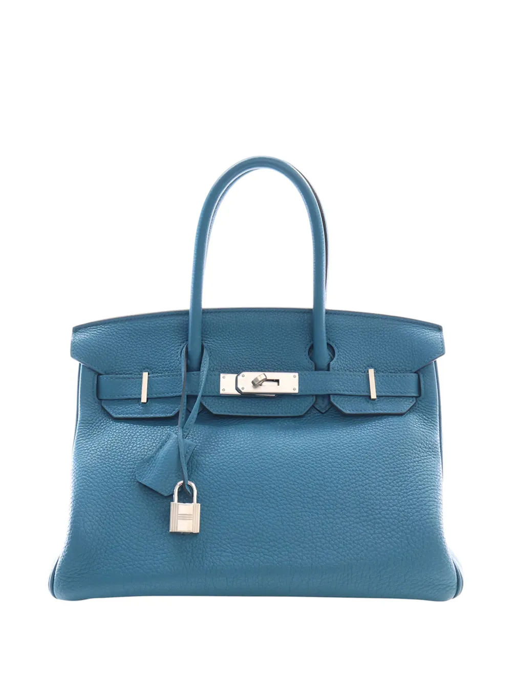 Hermès Pre-Owned 2012 Togo Birkin Retourne Handtasche 30cm - Blau