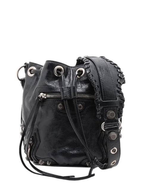 Balenciaga Pre-Owned bolsa bucket Le Cagole XS de piel de cordero 2010-2026