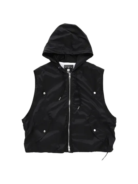 Mastermind World hooded drawstring vest