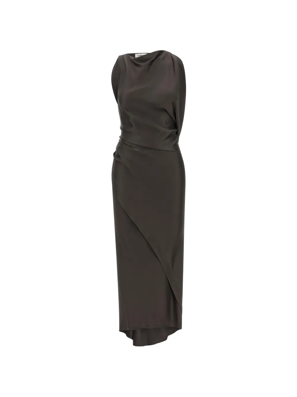 Victoria Beckham Kyra draped ruffle dress - Nero