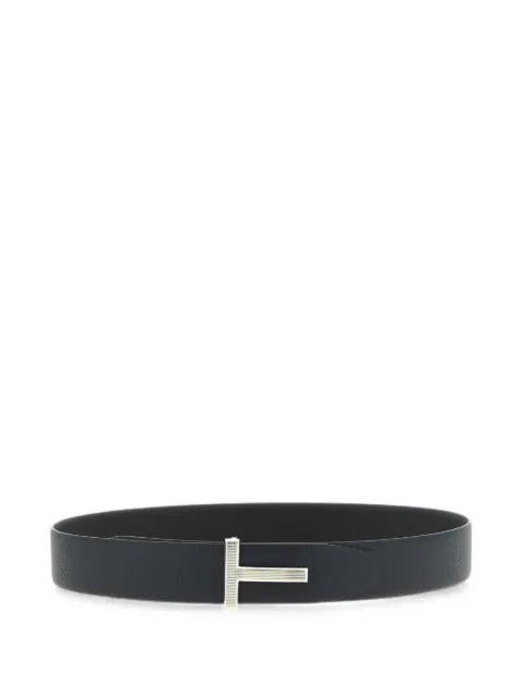 TOM FORD reversible T-logo belt