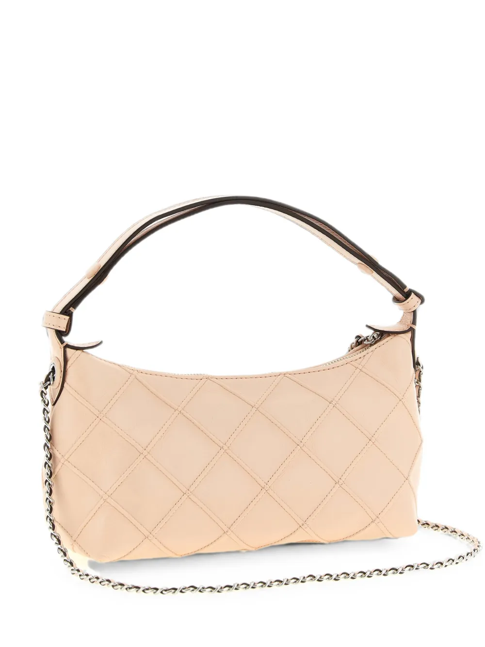 Tory Burch Fleming quilted leather shoulder bag - Rosa
