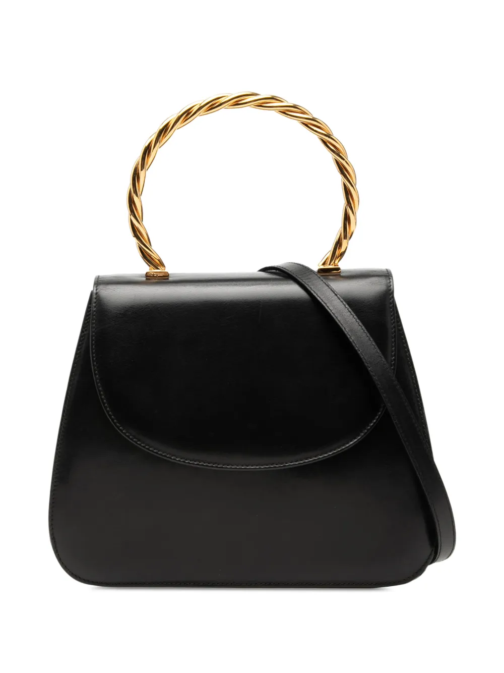 Ferragamo Pre-Owned Borsa a tracolla in pelle di vitello 2010-2026 - Nero