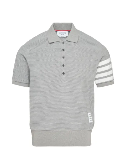 Thom Browne polo con motivo 4-Bar