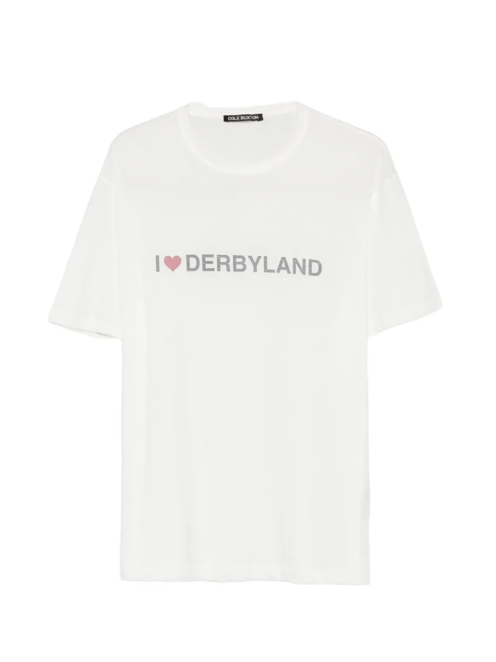 COLE BUXTON I Love Derbyland T-shirt - Bianco