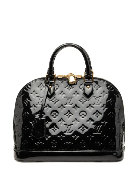 Louis Vuitton Pre-Owned 2014 Monogram Vernis Alma PM satchel