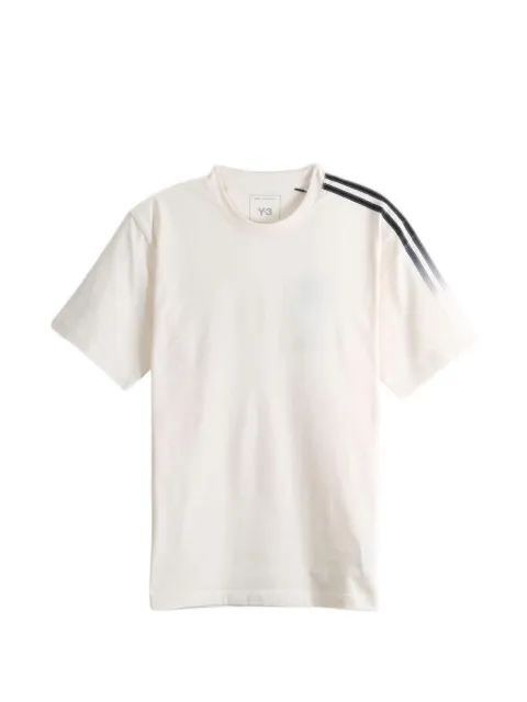 Y-3 camiseta con detalle de rayas