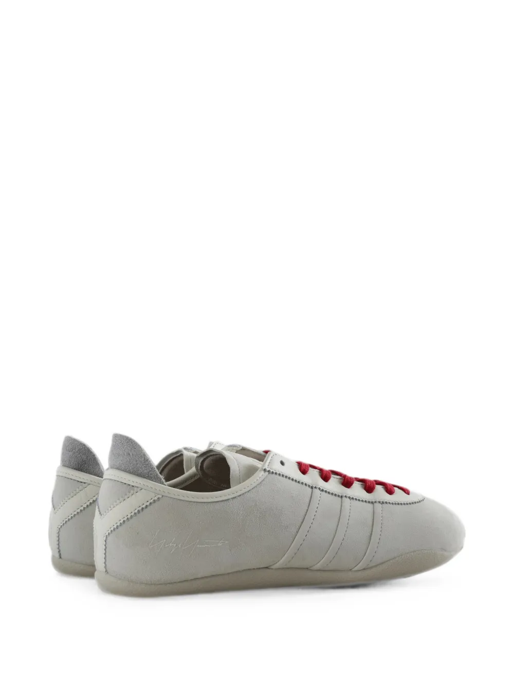 Y-3 Tokyo suede-finish logo-print sneakers Beige