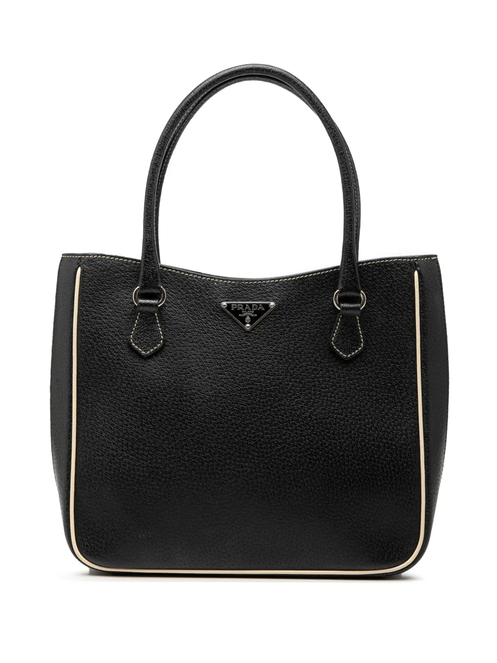 Prada Pre-Owned Borsa tote in pelle 2013-2026 - Nero