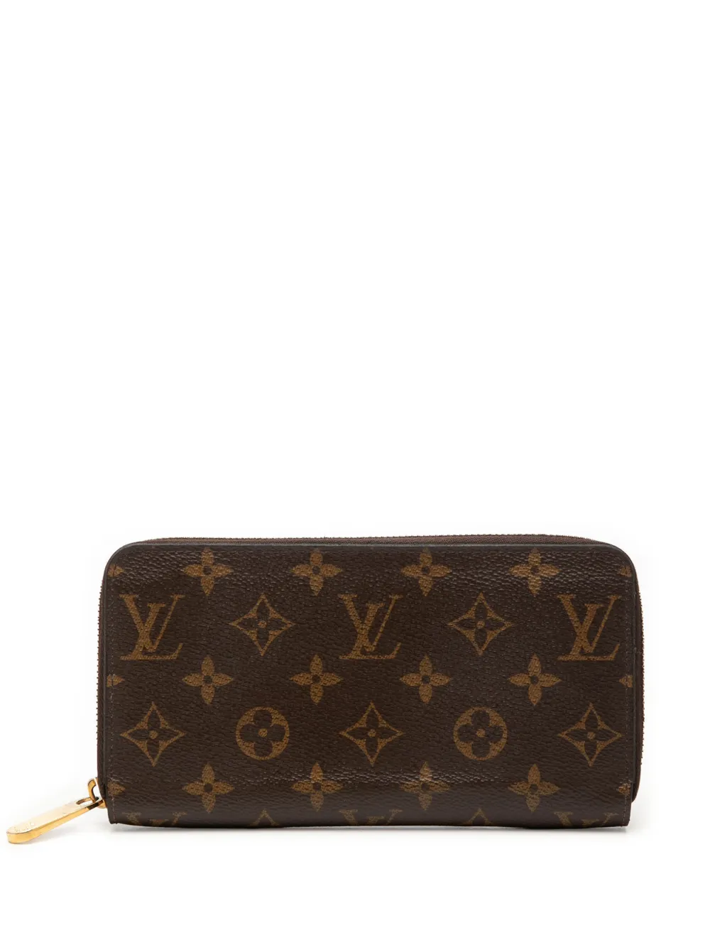 Louis Vuitton Pre-Owned Portafoglio con monogramma e zip 2020 - Marrone