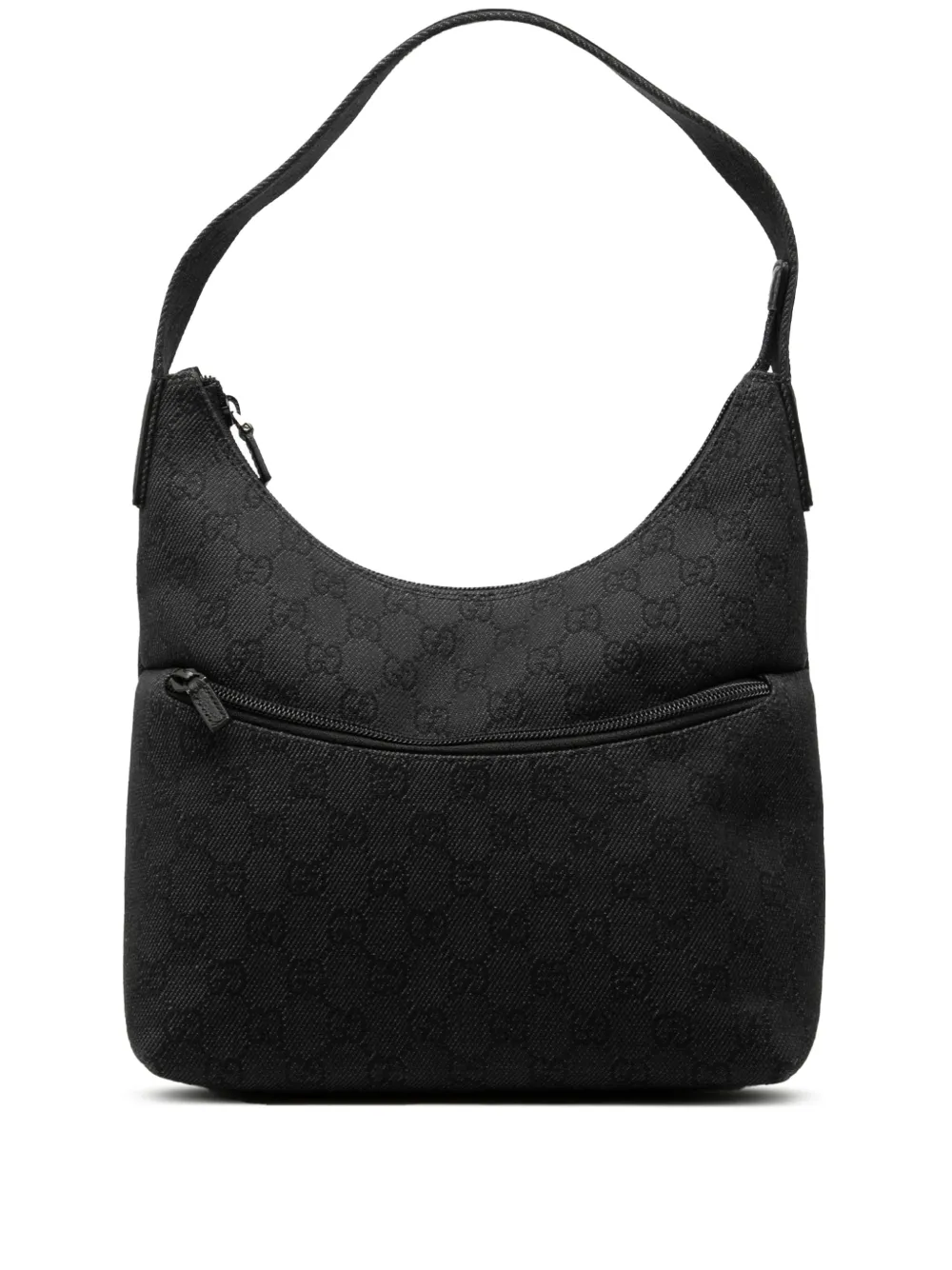 Gucci Pre-Owned Borsa a spalla GG denim 2000-2015 - Nero