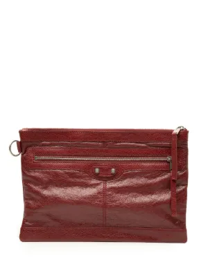 Celine Pre-Owned 20th Century C マカダム スエード ショルダーバッグ