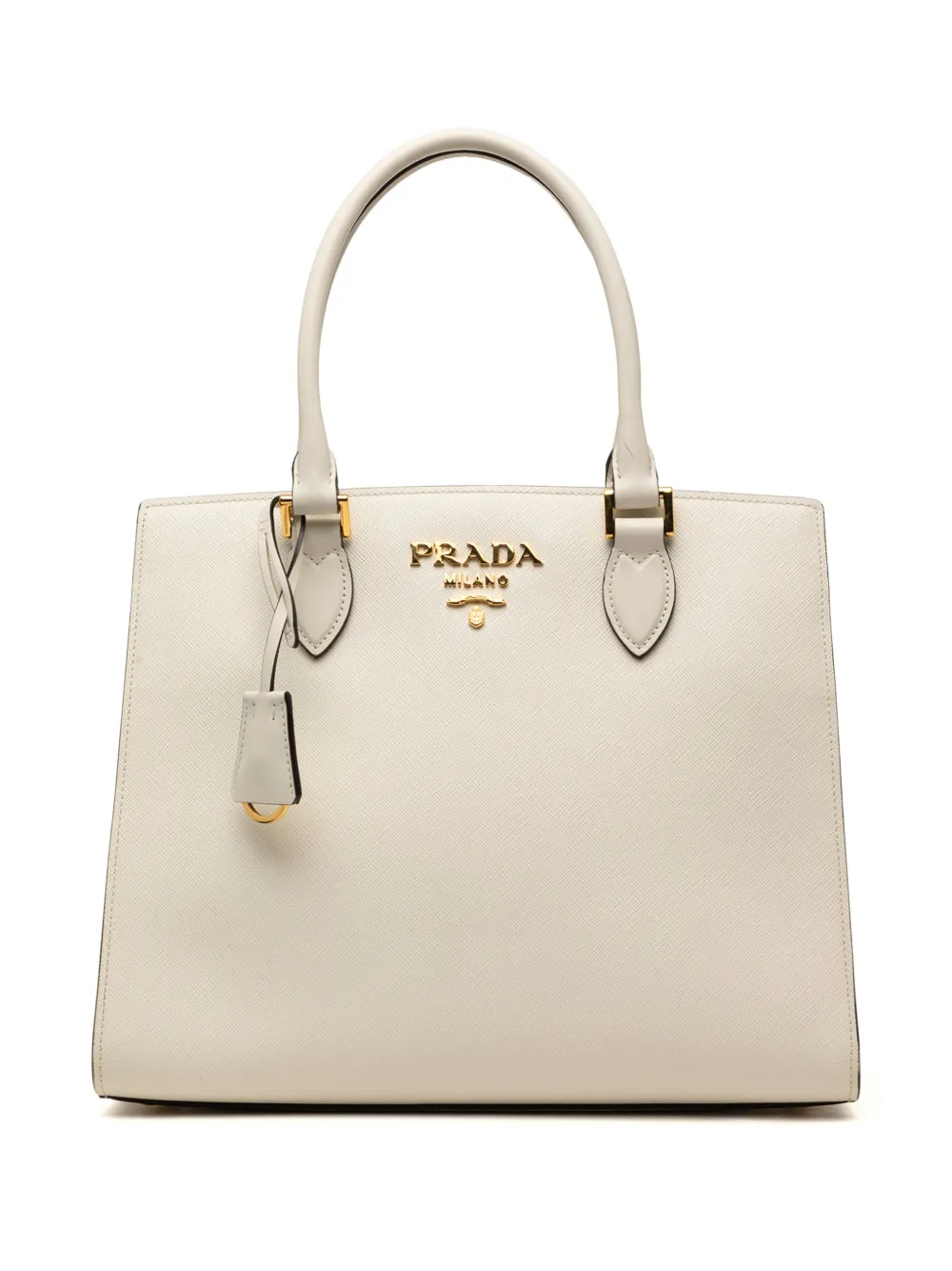 Prada Pre-Owned Borsa a tracolla Lux 2010-2026 - Bianco