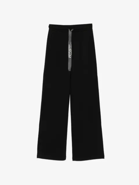 'S Max Mara pantalon de jogging à lien de resserrage à logo Smmbali