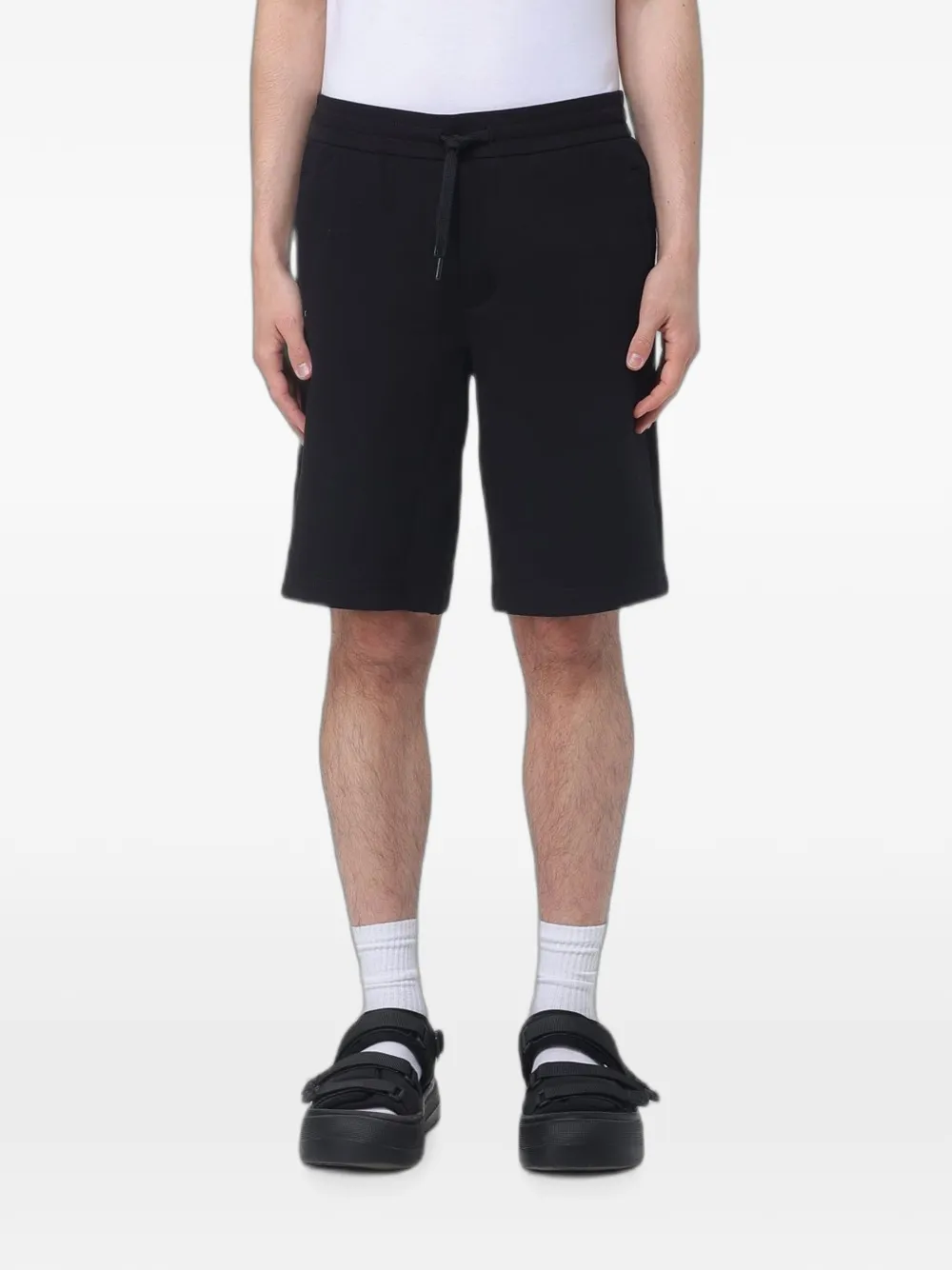 Emporio Armani drawstring shorts - Nero