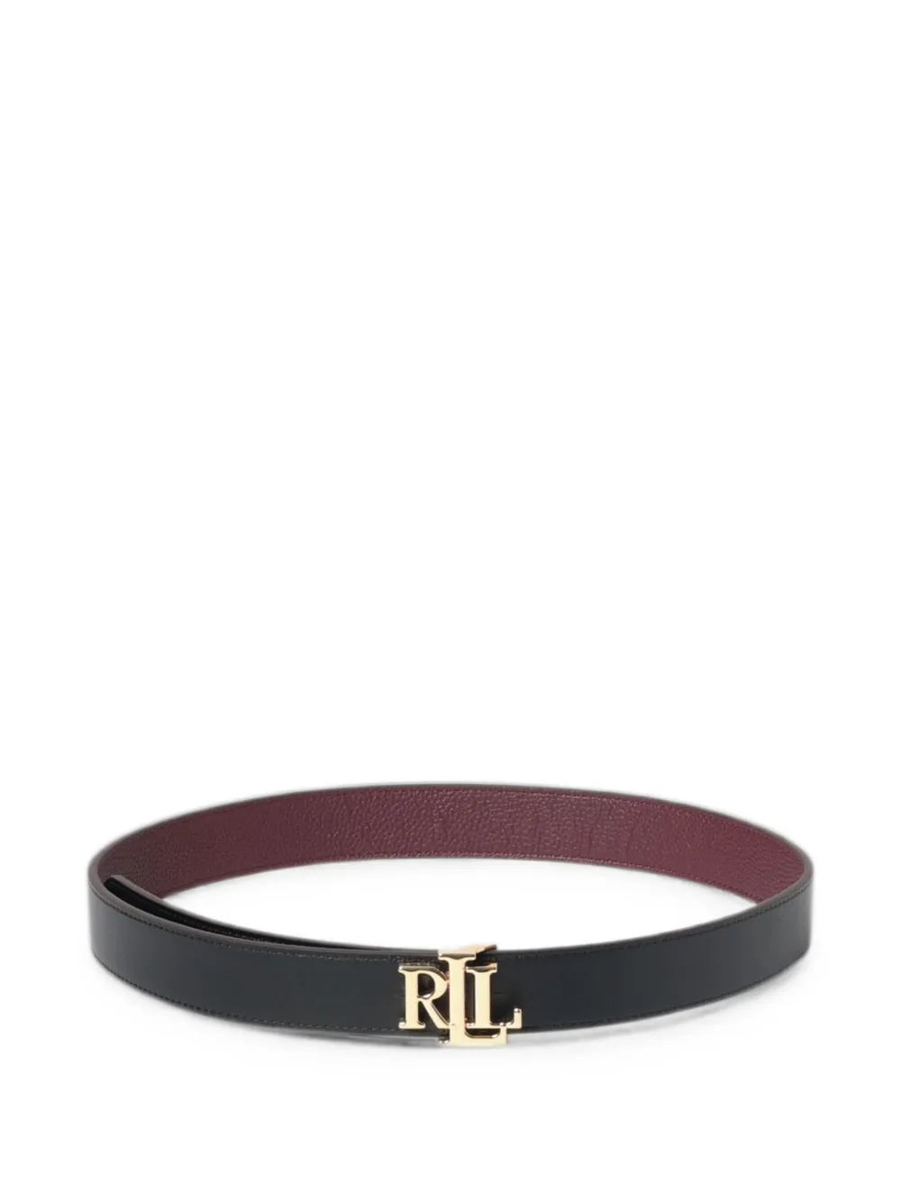 Lauren Ralph Lauren Omkeerbare riem Rood