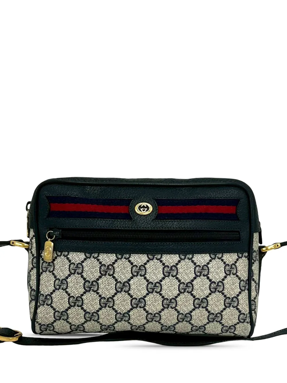 Gucci Pre-Owned 20th Century GG Supreme Web crossbody bag - Neutrals