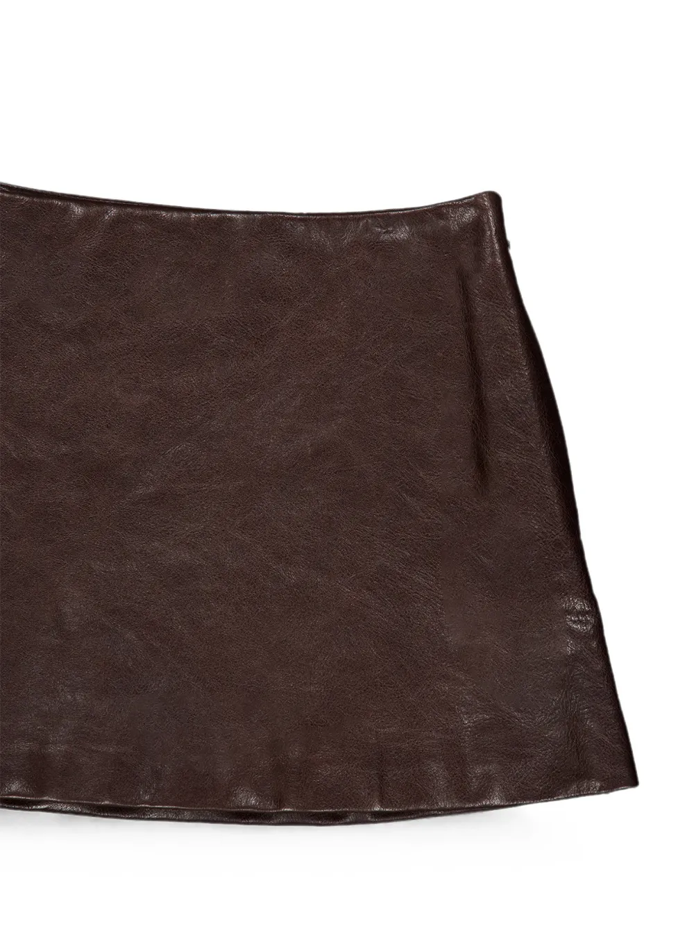 Balenciaga Mini-rok met A-lijn Bruin