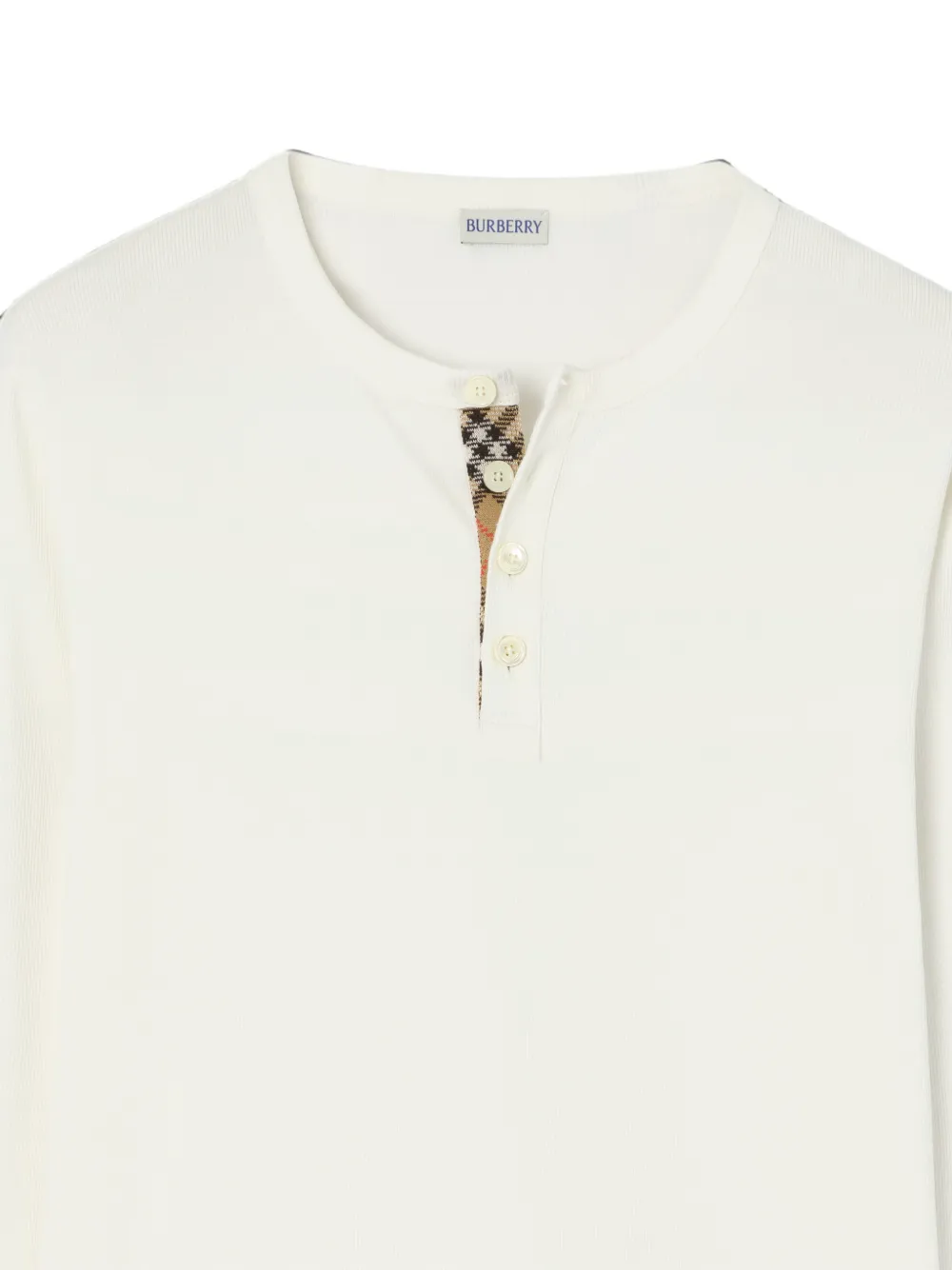 Burberry Katoenen top Beige