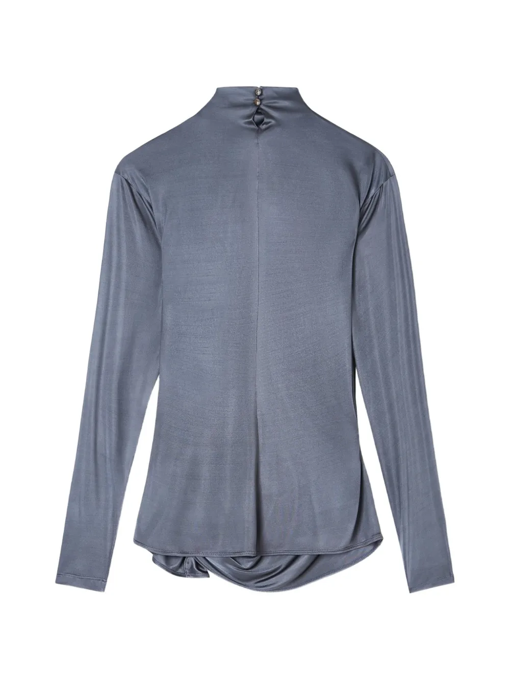 Giorgio Armani Gedrapeerde top Grijs