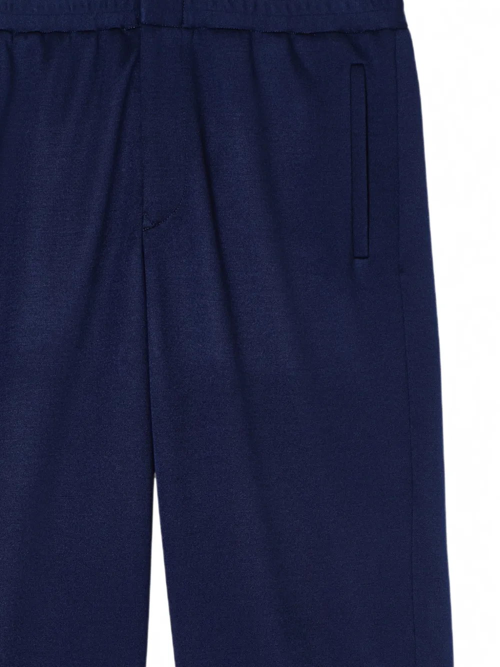 Giorgio Armani Broek met elastische tailleband Blauw