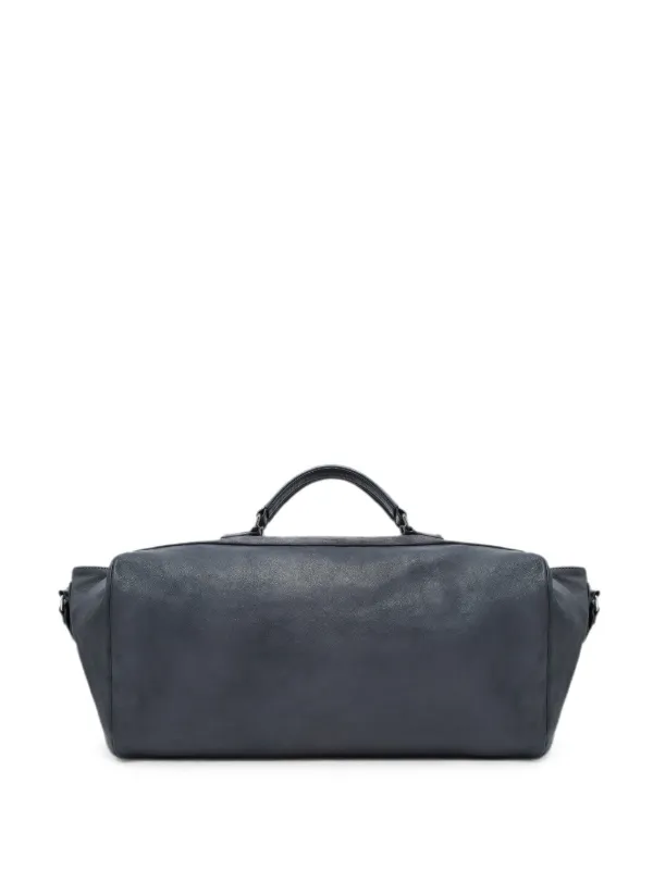 Giorgio Armani スエードパネル ダッフルバッグ | グレー | FARFETCH JP