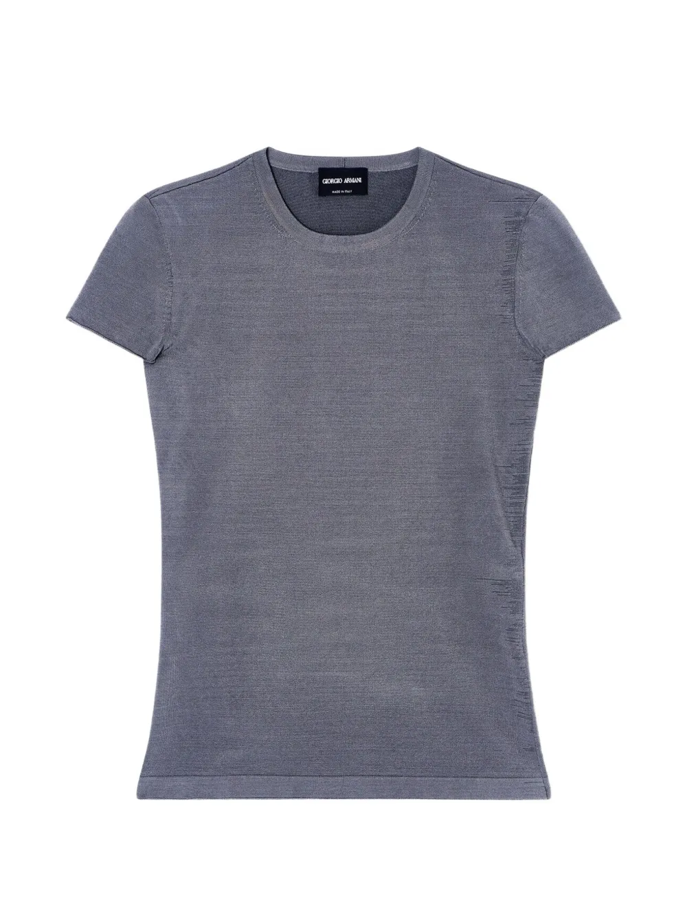 Giorgio Armani crew-neck short-sleeve T-shirt - Grigio