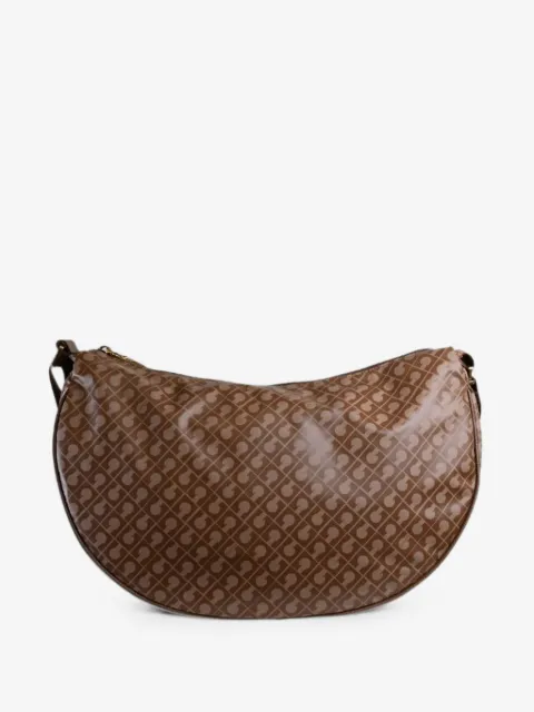 Gherardini Crescent logo-print tote bag