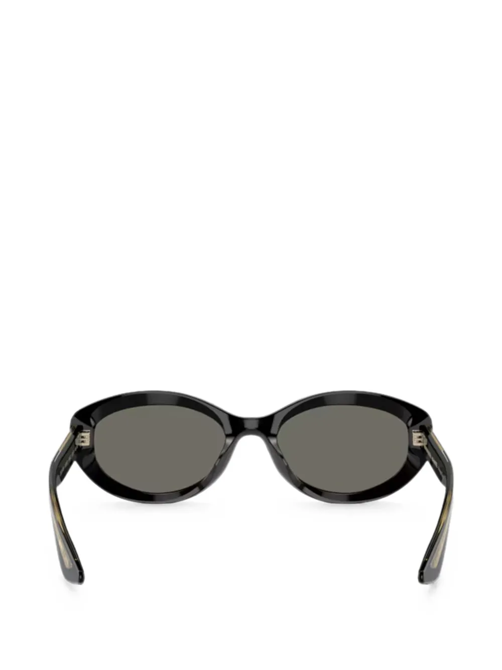 Oliver Peoples 1969C zonnebril met ovalen montuur Zwart